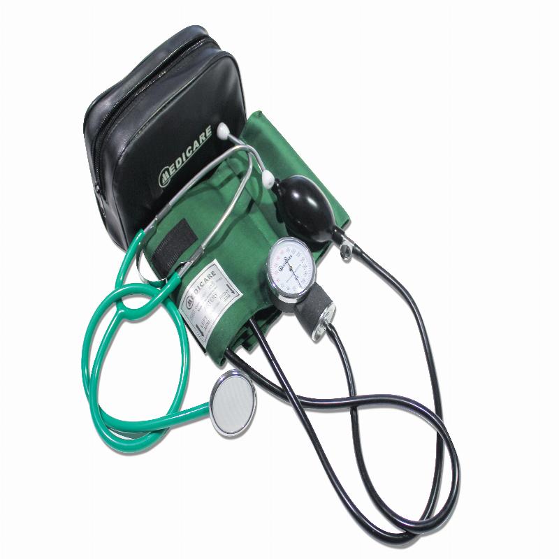 Апарат для вимірювання кров’яного тиску зі стетоскопом "MEDICARE"